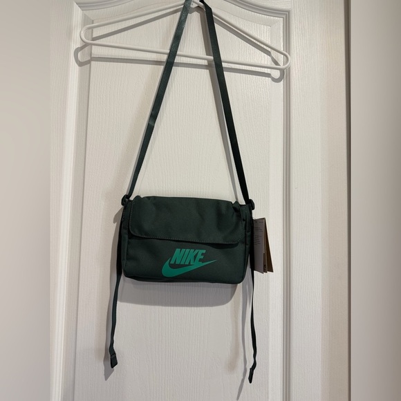 Nike Handbags - NWT Nike Dark Green Shoulder Bag